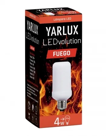 Lámpara LED 4W FUEGO YARLUX