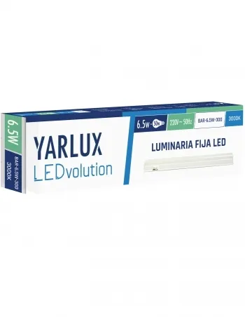 Listón LED 6W plástico YARLUX